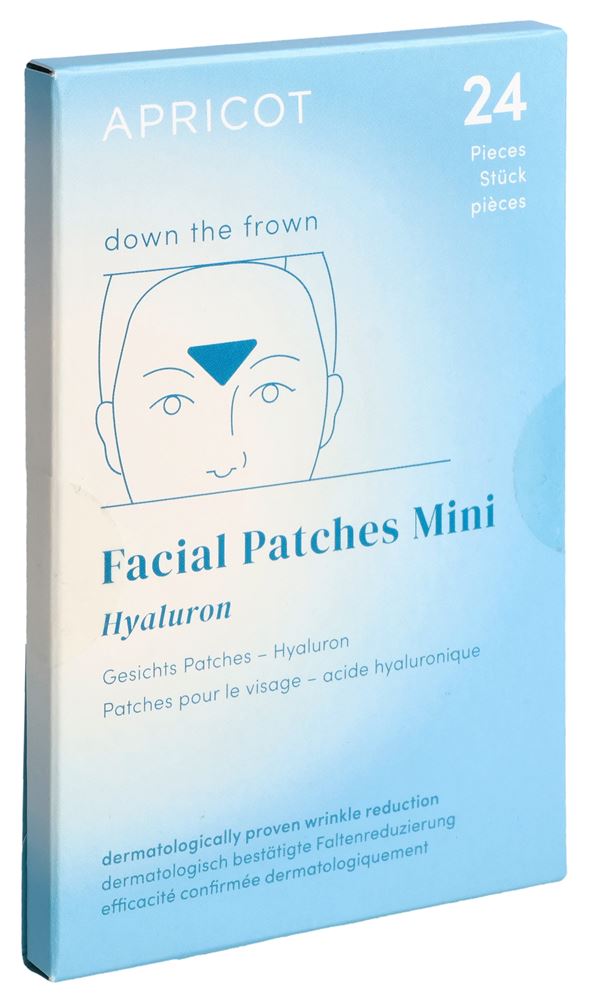 APRICOT Patchs Visage Mini Down The Frown | Anti-rides 24 pièces