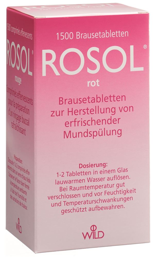 ROSOL Comprimés Effervescents 1500 pièces | Vitalité