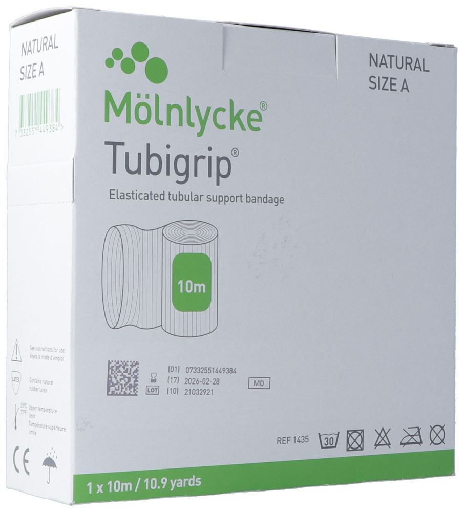 TUBIGRIP Bandage tubulaire A 10mx4.5cm Naturel | Compression