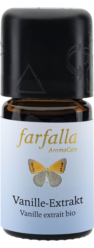 FARFALLA Extrait Huile Essentielle Vanille Bio 5ml | Pur