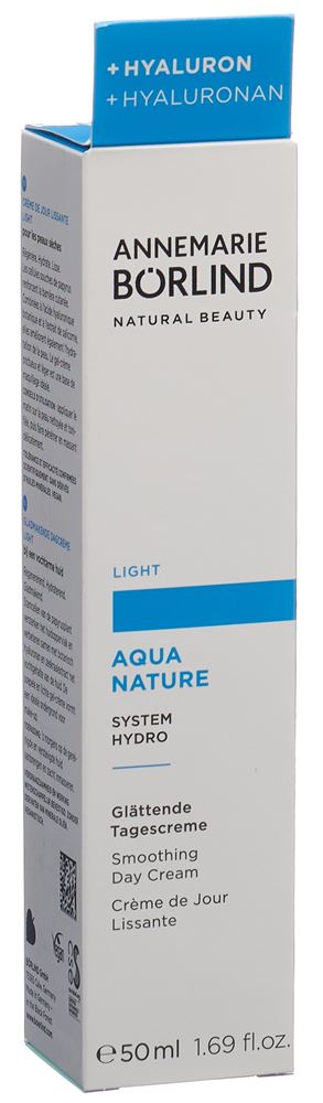 BORLIND AQUANATURE Crème Jour Light 50ml | Lissante