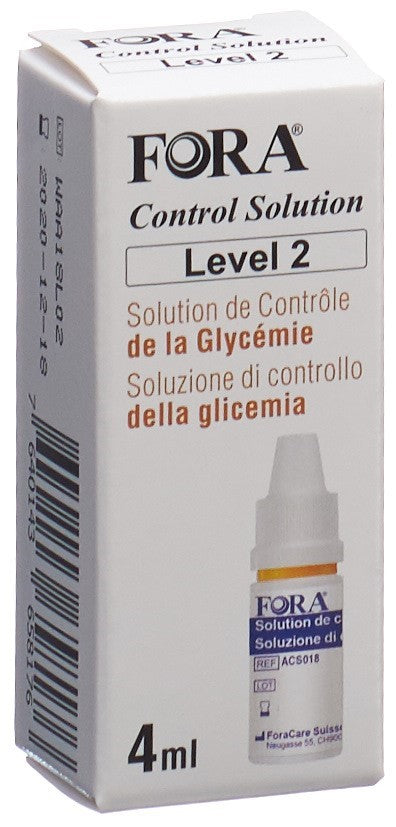 FORA Solution Contrôle B3 4ml | Diabète