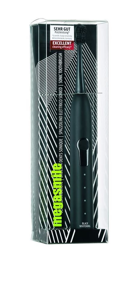 MEGASMILE Sonic Black White 2 Brosse Sonique | Nettoyage