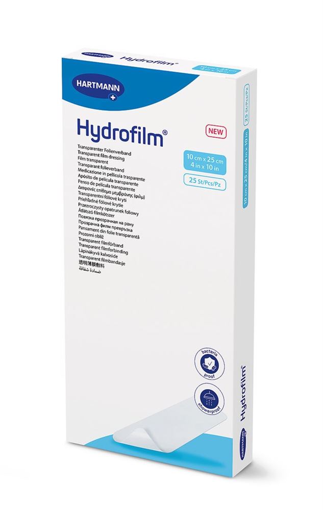 HYDROFILM Pansement Transparent | 25 pièces