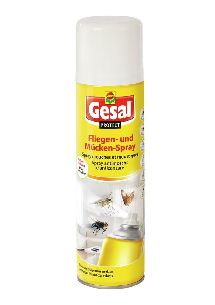 GESAL PROTECT Spray Mouches & Moustiques Aérosol 400ml | Anti-moustiques