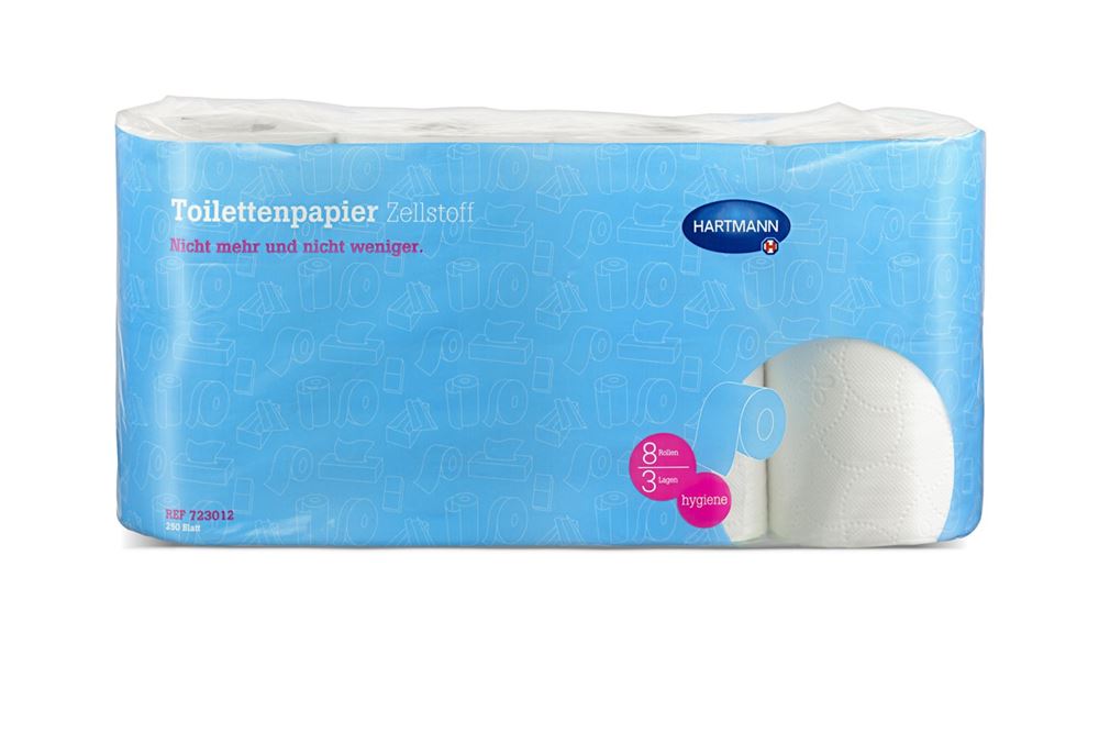 IVF Papier WC Cellulosique | 250 feuilles