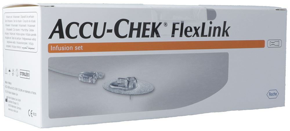 ACCU-CHEK FlexLink I Infusionsset 10mmx60cm | 10 pièces