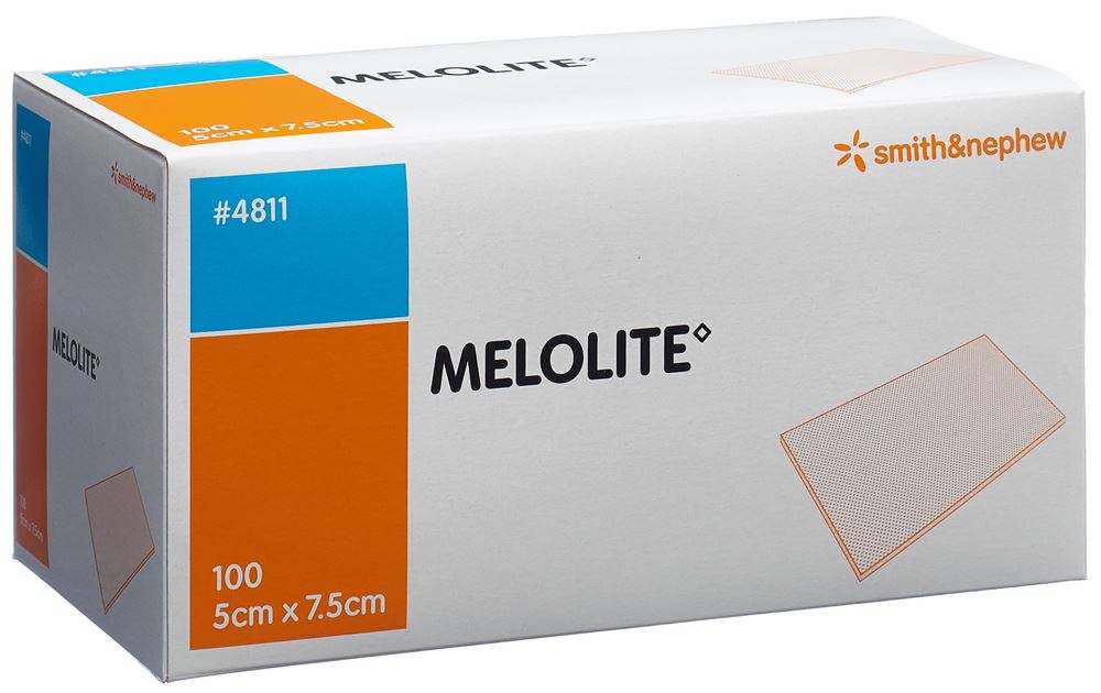 MELOLITE Compresse 5x7.5cm | 100 pièces