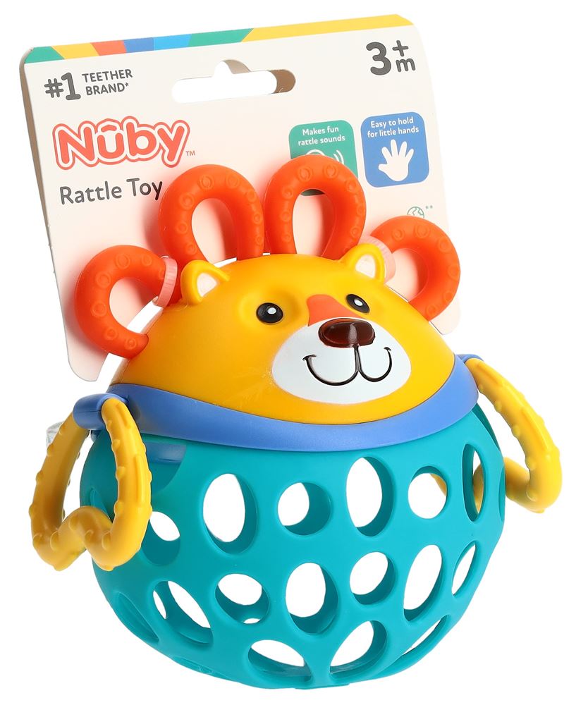 NUBY Figurine Lion & Chouette | Jeu & Apprentissage