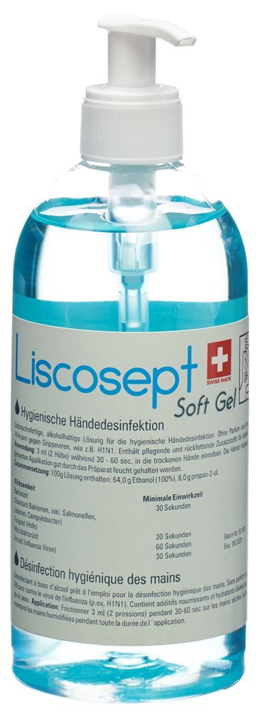 LISCOSEPT Soft Gel 500ml | Mains