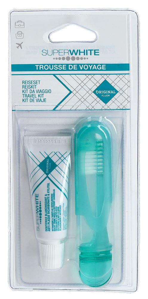 SUPERWHITE Set Voyage Original | Pour le voyage