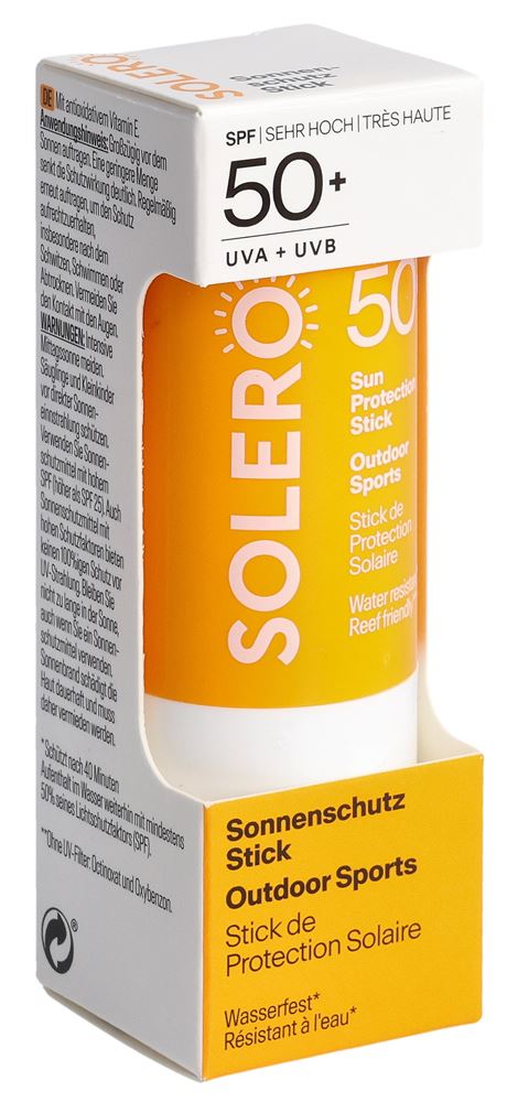 SOLERO Stick Solaire Sports 12ml | Haute Protection
