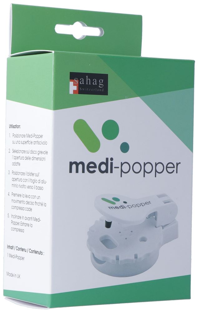 SAHAG Medi-Popper Pilule | Dépileur