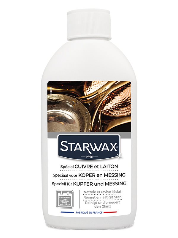STARWAX Nettoyant Cuivre Laiton Bronze Flacon 250ml | Brillance