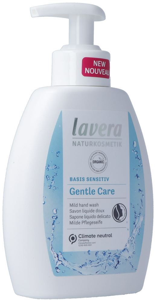 LAVERA Savon Doux Gentle Care 250ml | Peaux Sensibles
