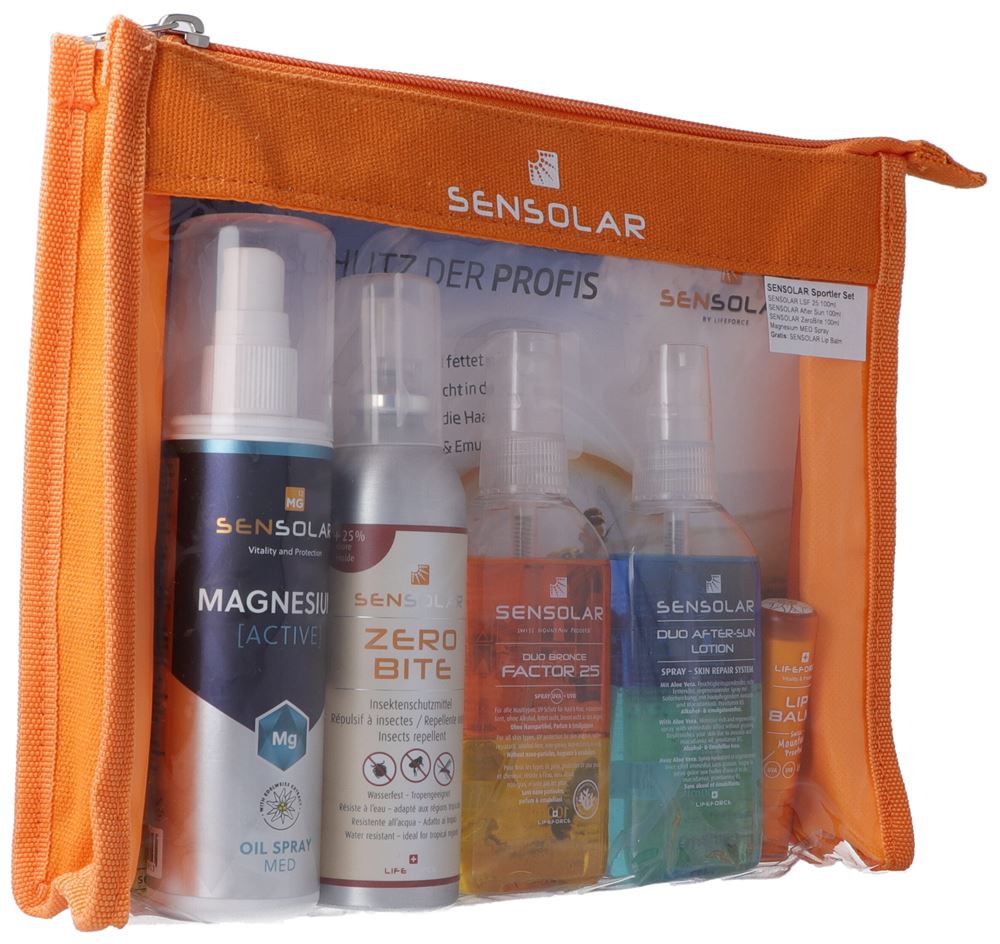 SENSOLAR Sportler Set LSF30 | Protection Solaire Sport