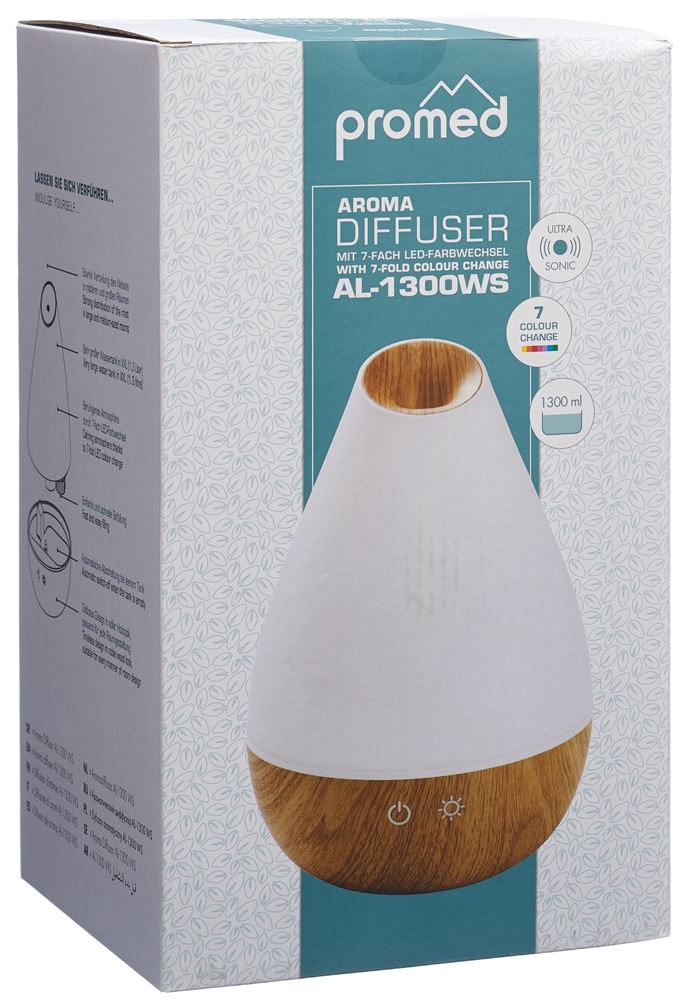 PROMED AL 1300 WS Diffuseur Aroma LED | Ambiance