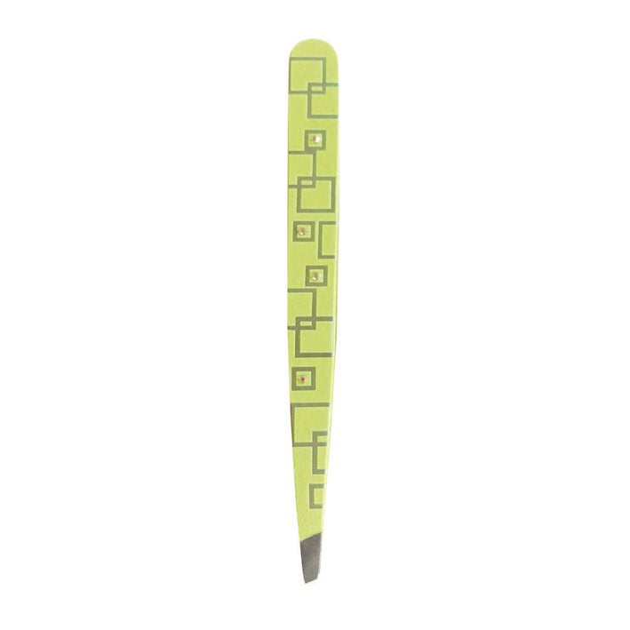 HAUSMANN Pinzette Swarovski Verte | Précision