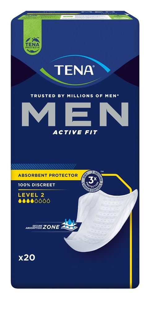 TENA Men Level 2 Protections | Absorption Modérée