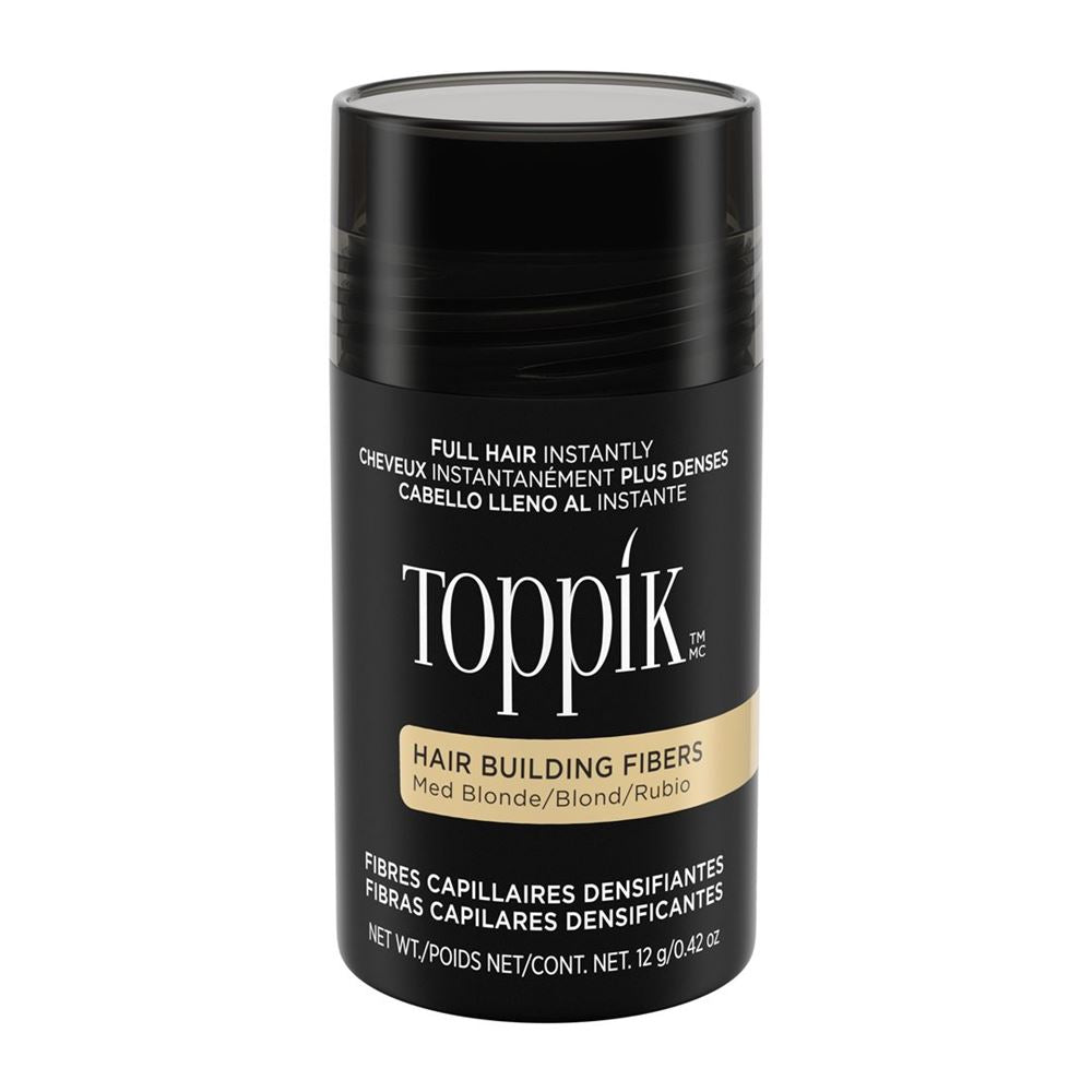 TOPPIK Fibres Capillaires Medium Blonde 12g | Densité Cheveux