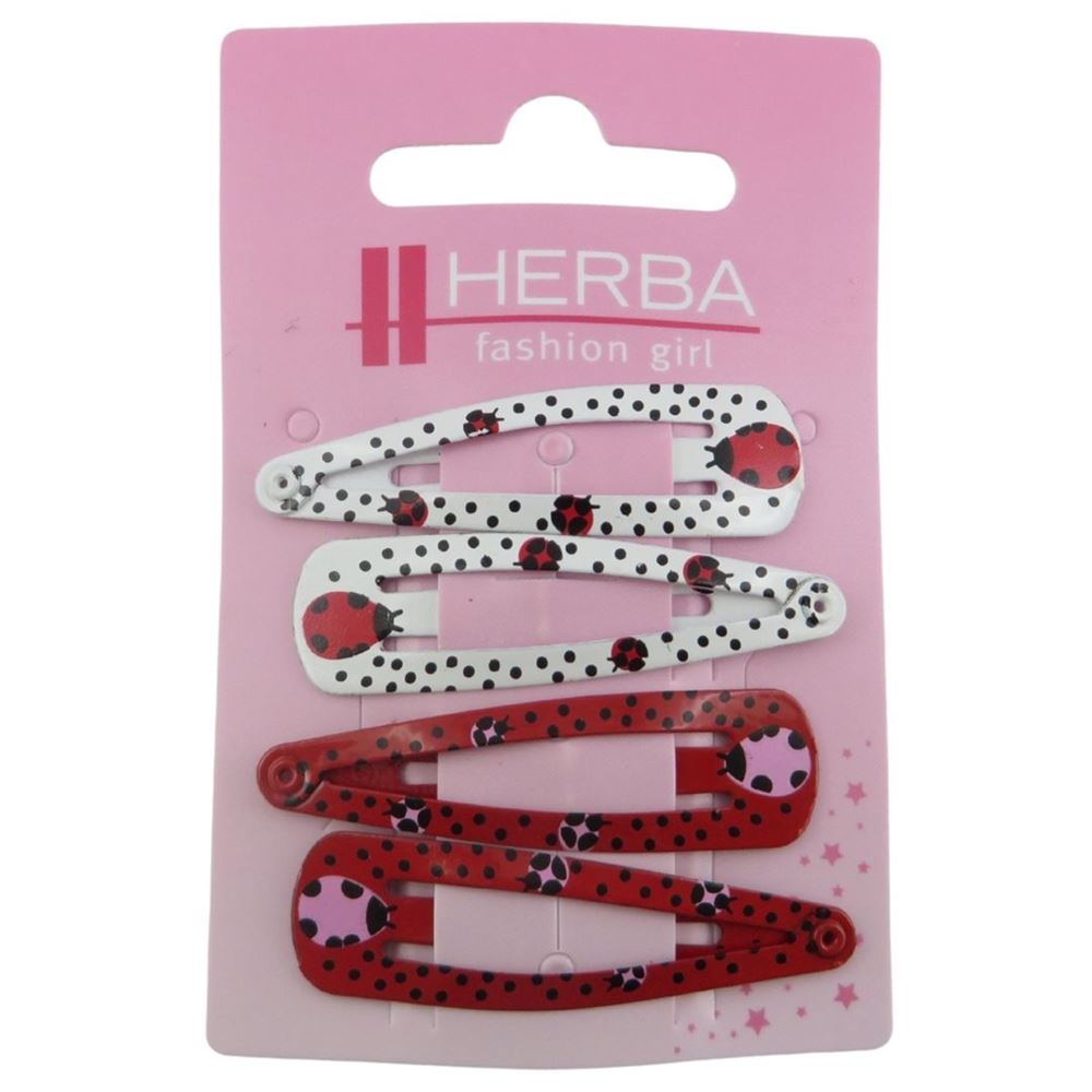 HERBA Kids Clips 5cm | Lot de 4