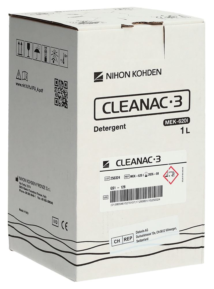 NIHON KOHDEN Cleanac 3 Désinfectant | 1 litre