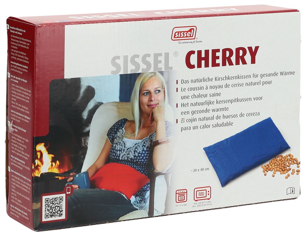 SISSEL Cherry 20x40cm Rouge | Bouillotte