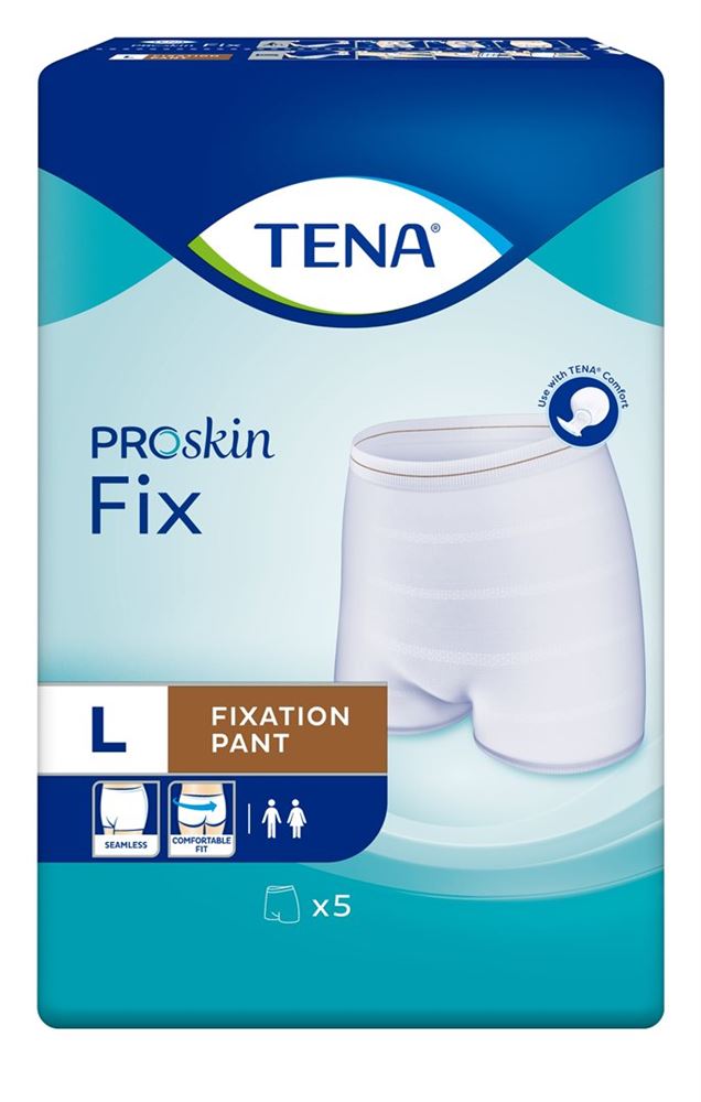TENA Fix slip fixation L Protections 5 pièces | Fixation Fiable