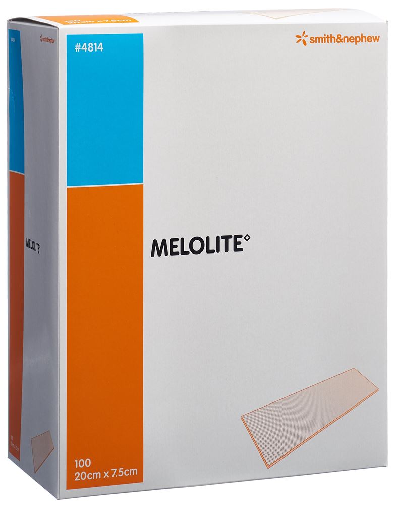 MELOLITE Compresse stérile 20x7.5cm | 100 pièces