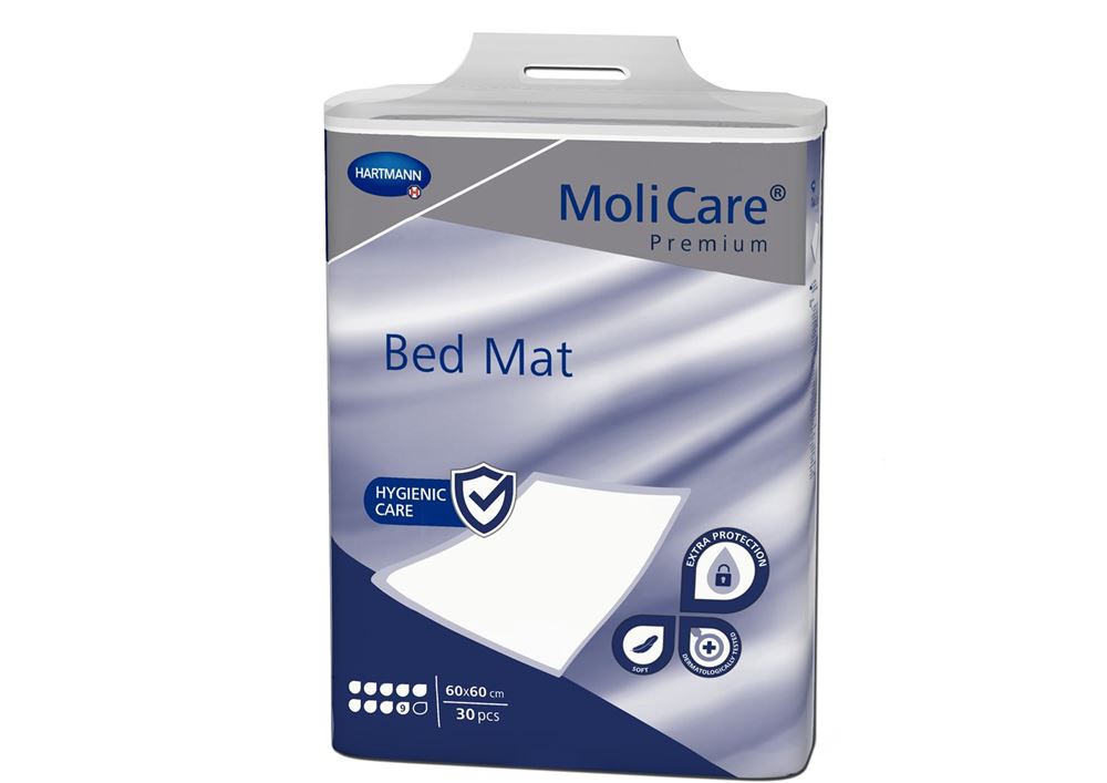 MOLICARE Bed Mat 9 60x60cm 30 pièces | Hygiène