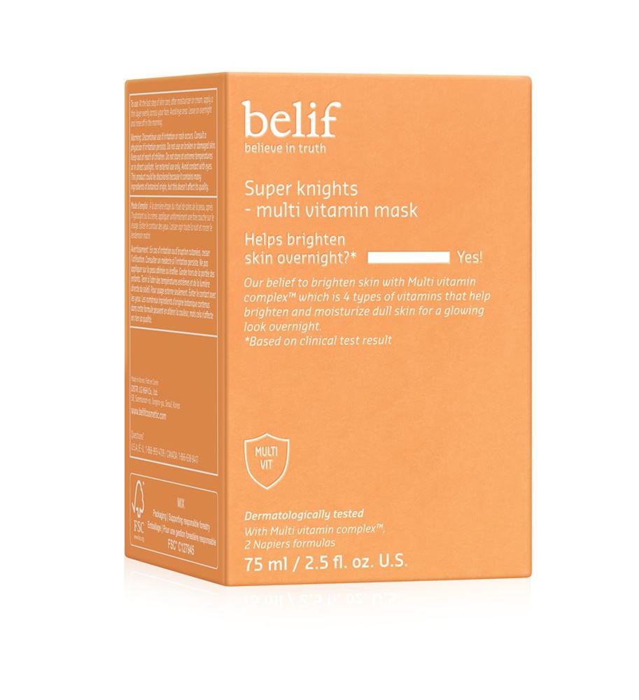 BELIF Masque Nuit Multi Vit 75ml | Vitalité