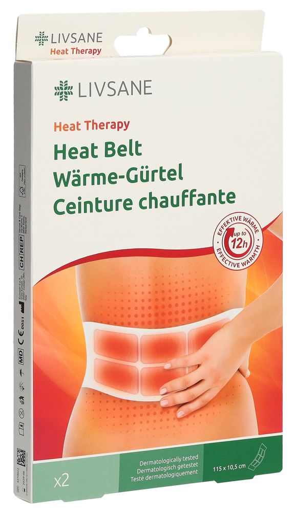 LIVSANE Ceinture Chauffante 2 pièces | Confort