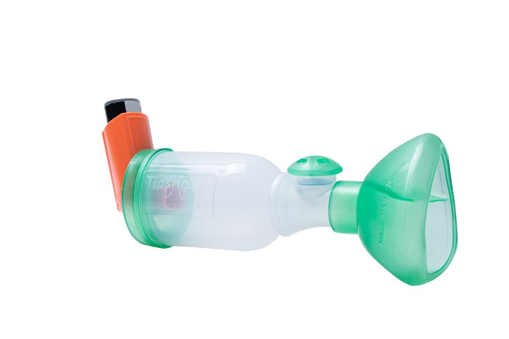 TIPSHALER Spacer Pédiatrique Masque | Respiration Assistée