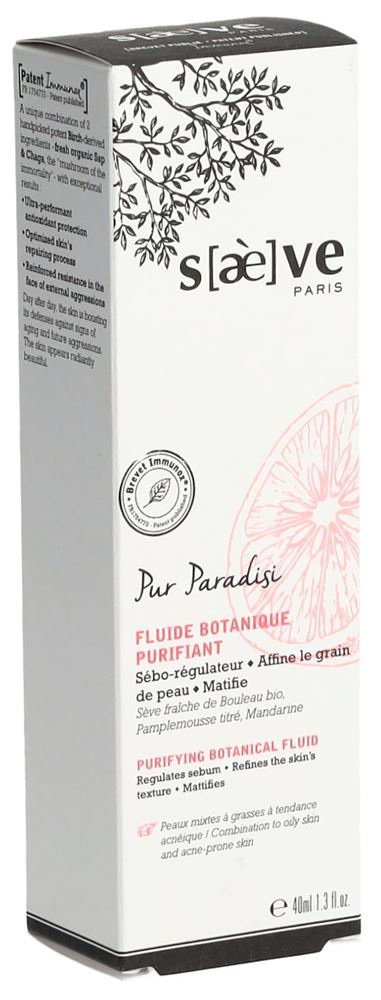 SAEVE Pur Paradisi Fluide Nettoyant | 40ml