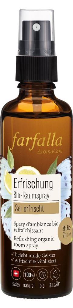 FARFALLA Spray Ambi Bio Citron Rafraîchis 75ml | Fraîcheur