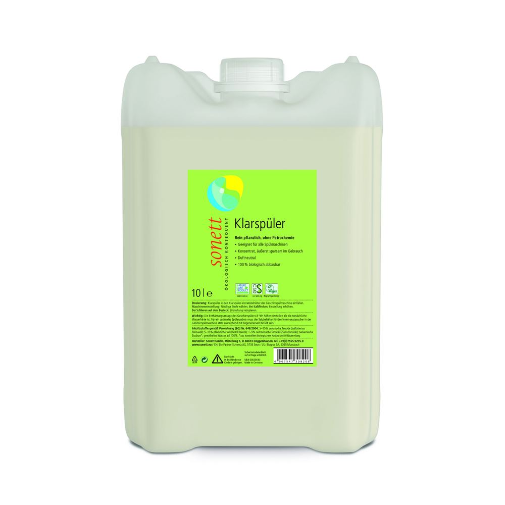 SONETT Liquide Rinçage 10L | Lave-vaisselle