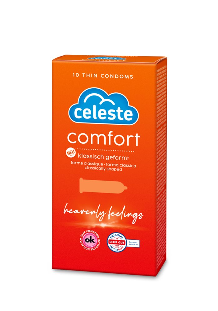 CELESTE Préservatif Comfort 10 pièces | Douceur