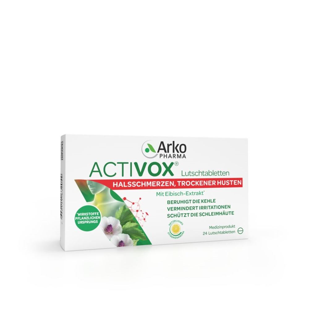ACTIVOX Pastilles Citron 3mg | Soulage Gorge