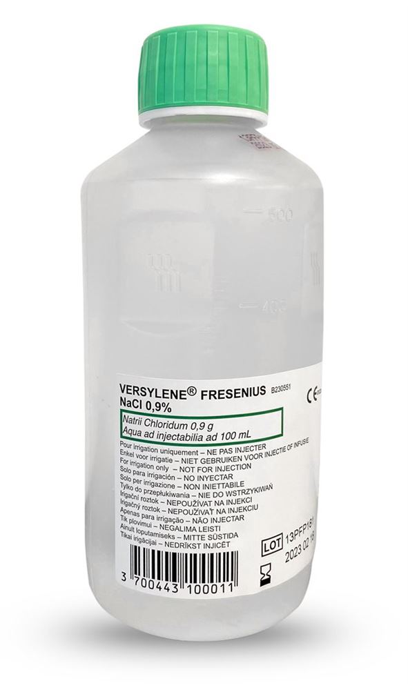 VERSYLENE NaCl Solution 0.9% 12x500ml | Lavage Oculaire