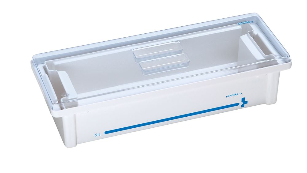 SCH‹LKE Bacs Instruments 5L Set Transparent | Stockage Sûr