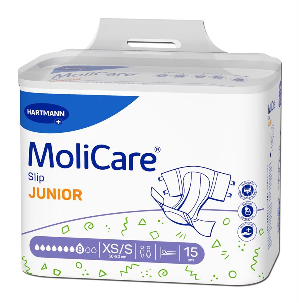 MOLICARE Slip Junior 8 Drops 15 pièces | Confort & Sécurité