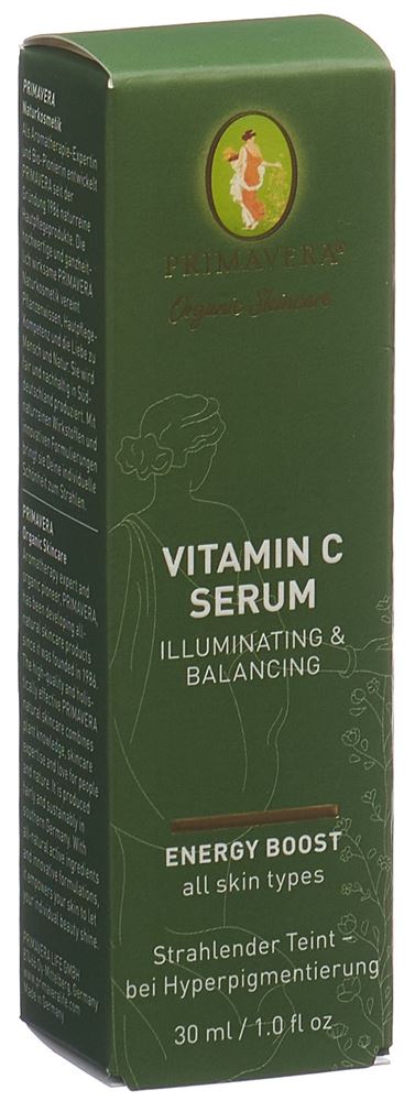 PRIMAVERA Energy Boost Sérum Vitamine C 30ml | Jeunesse