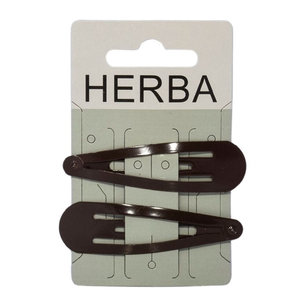 HERBA Clips 6.8cm Havanna | Maintien Fort