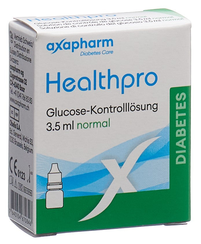 HEALTHPRO-X1 Solution Contrôle Normal 3.5ml | Précision