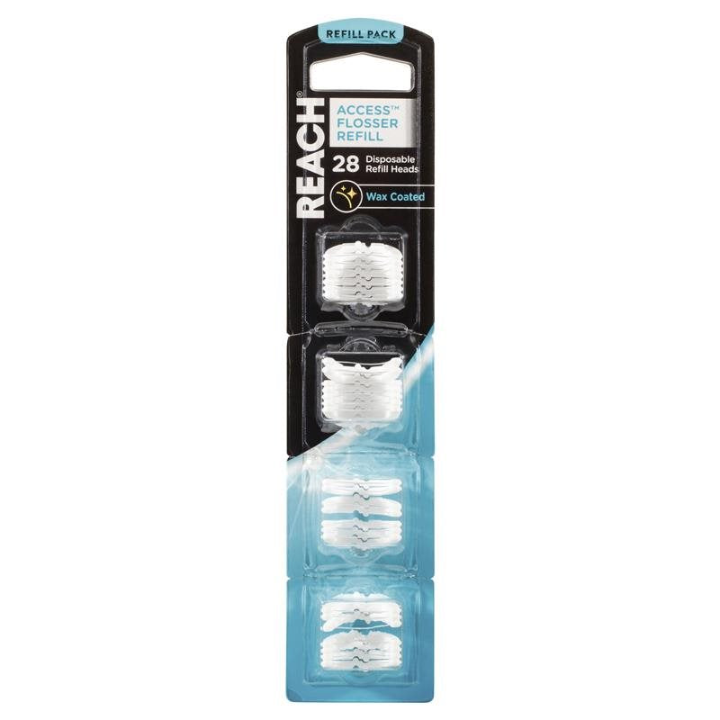 REACH Access Flosser Recharge | 28 pièces