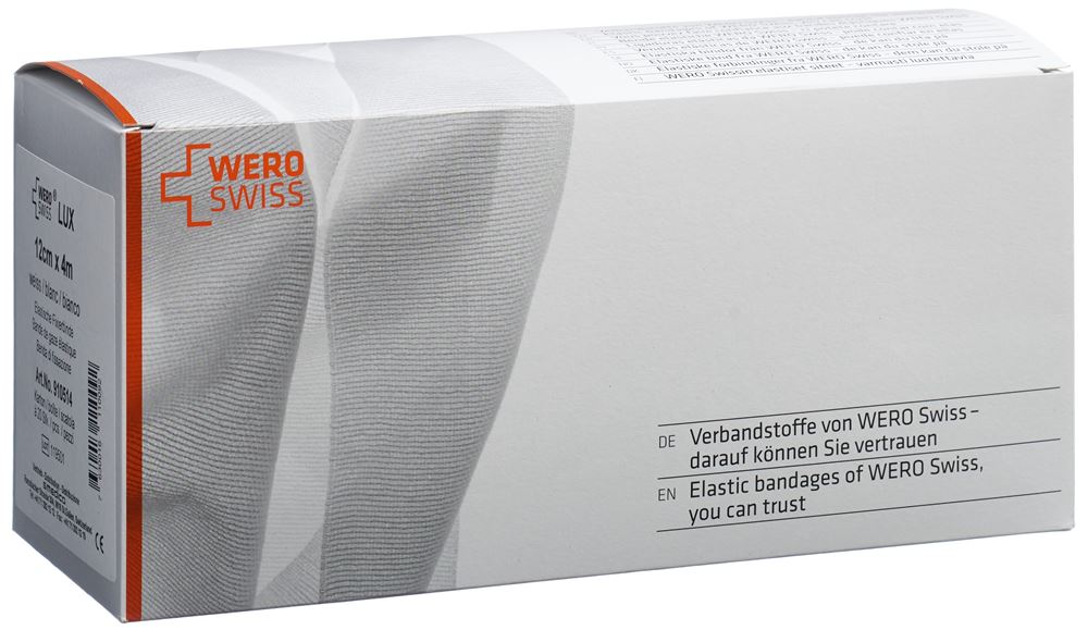 WERO SWISS Lux Bande Fixation 4mx12cm | 20 pièces