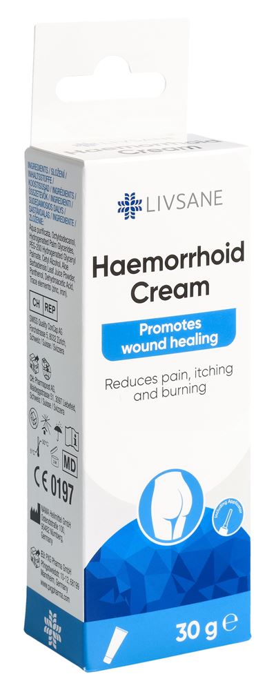 LIVSANE Crème Hémorroïdes 30g | Soulagement