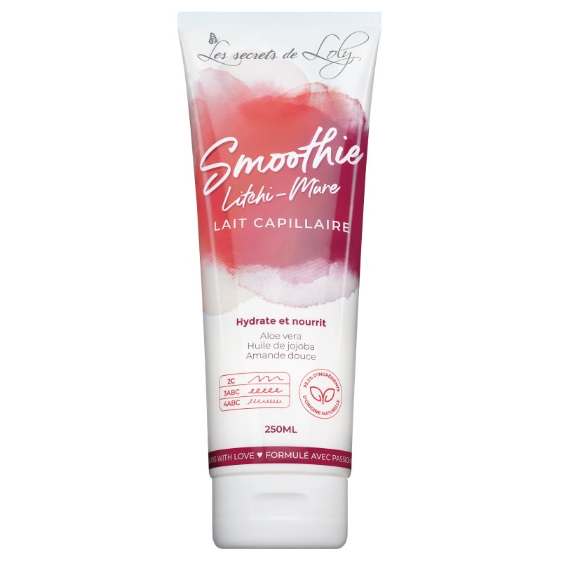 SECRET LOLY Smoothie Lait Litchi-Mûre 250ml | Fruité