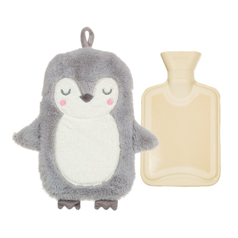 HERBORISTERIA Bouillotte Pingouin | Réchauffant