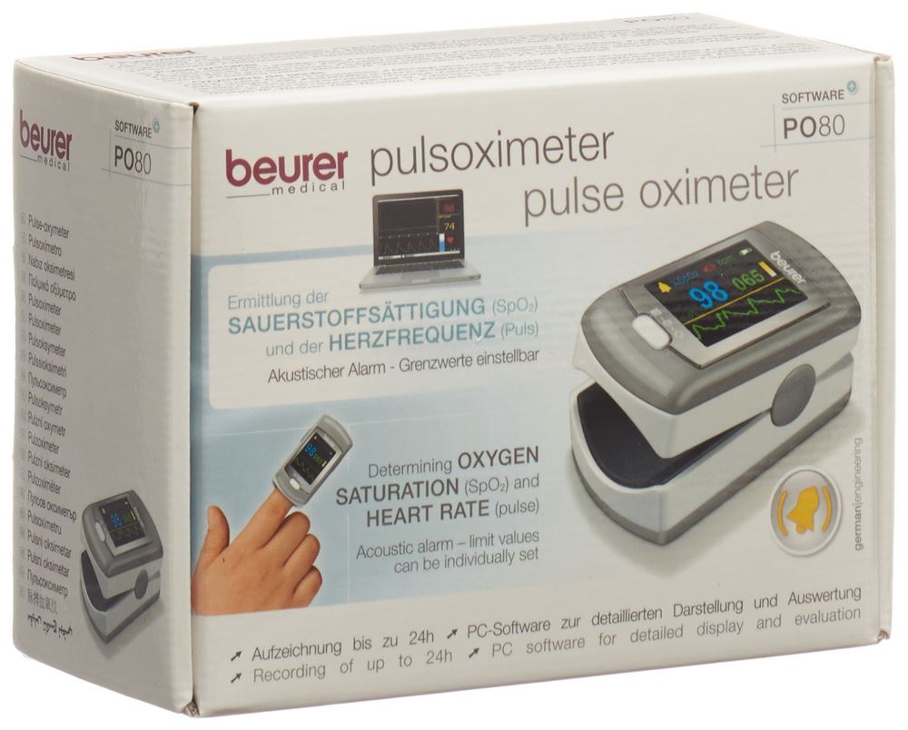 BEURER PO 80 Oxymètre | 24h